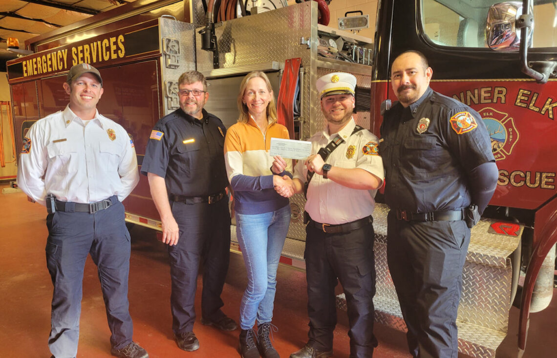 BE Fire Rescue Receives $31,000 Grant from HCCF